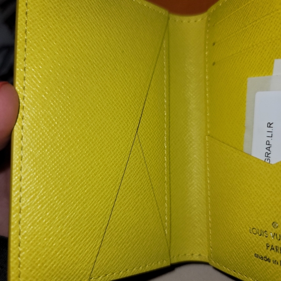 Virgil Abloh Pocket Organizer Louis Vuitton Signature Damier Graphite Black - Picture 11 of 14